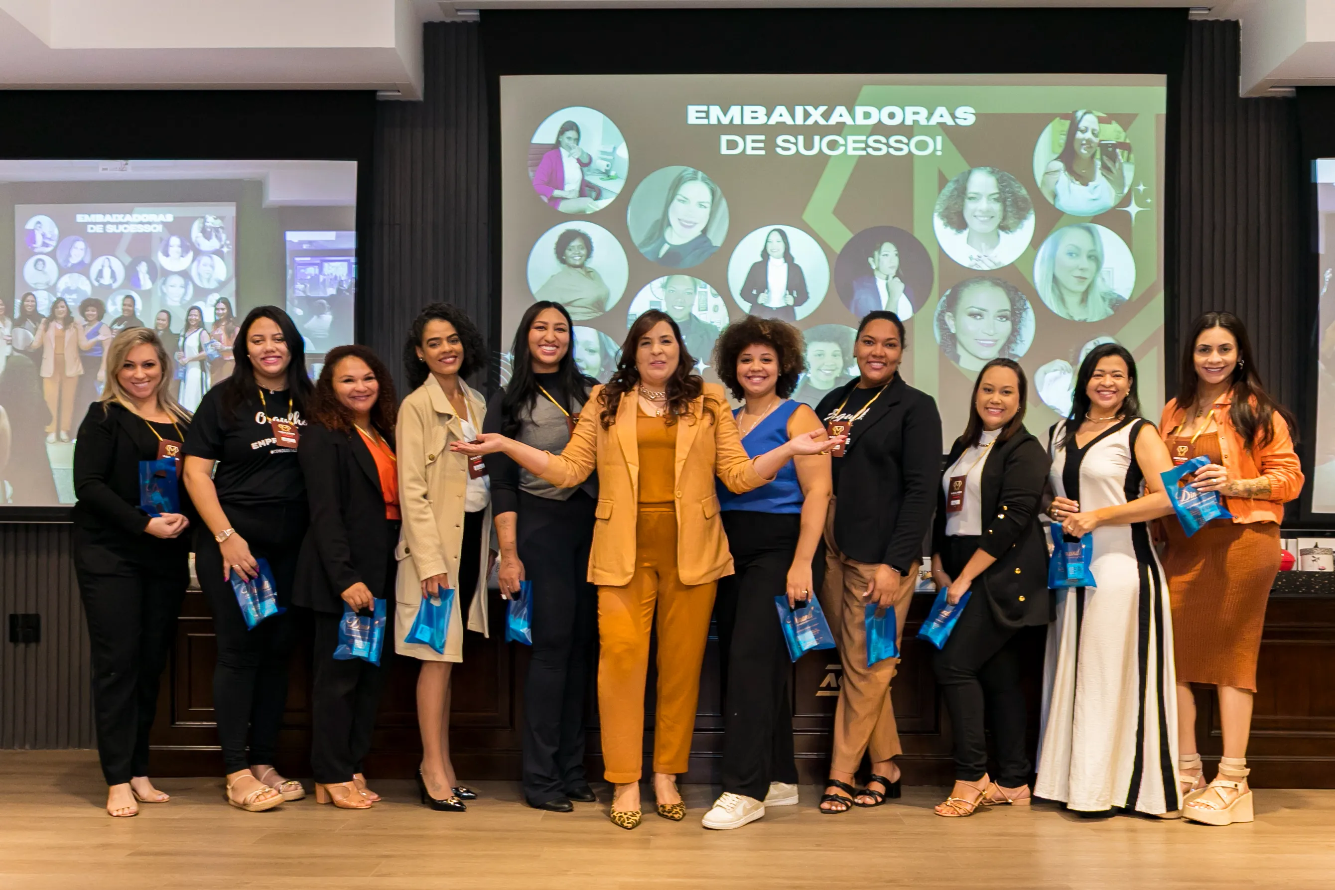 Mulher em Ação — energia do evento