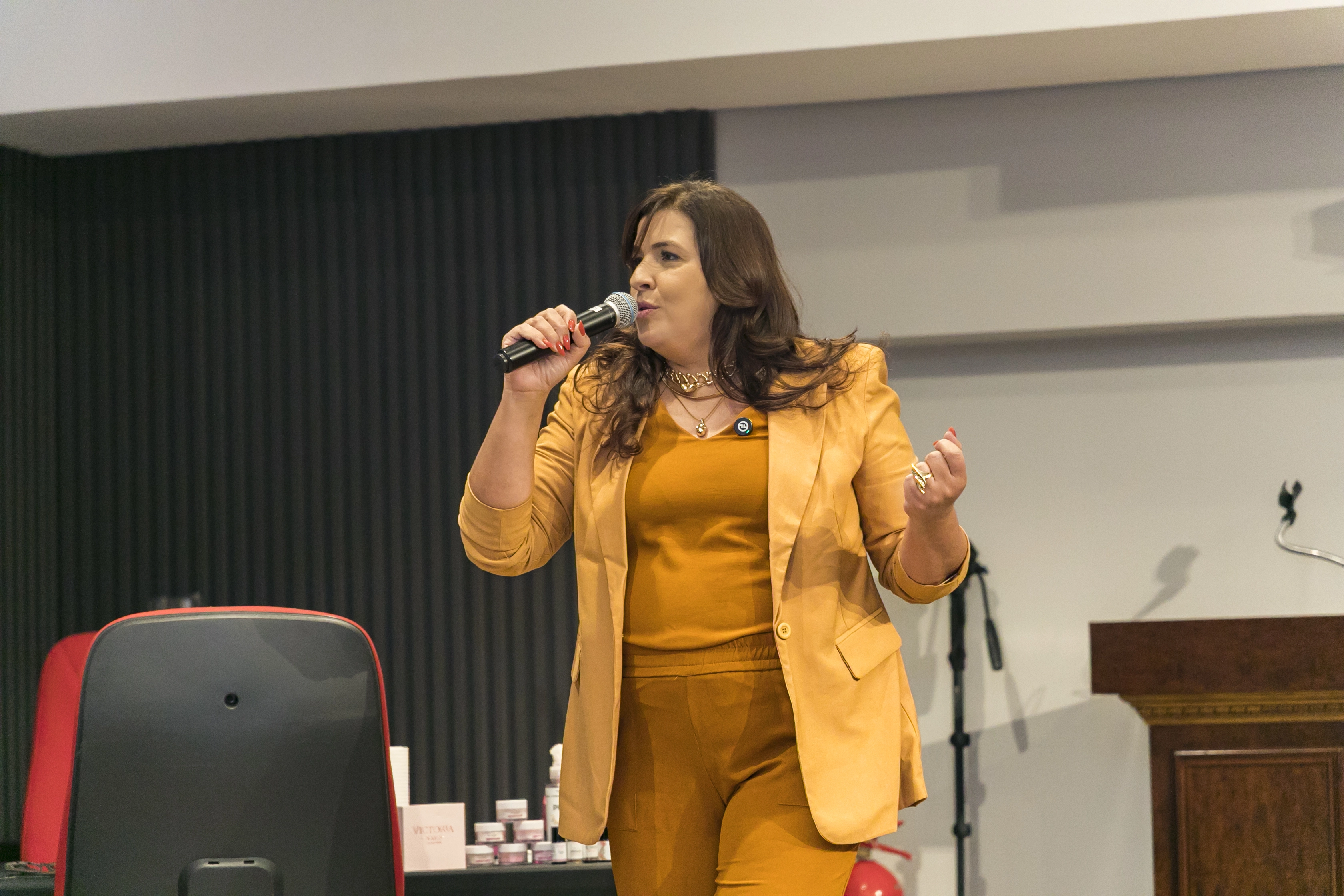 Luciana Godoy — idealizadora do evento Mulher em Ação